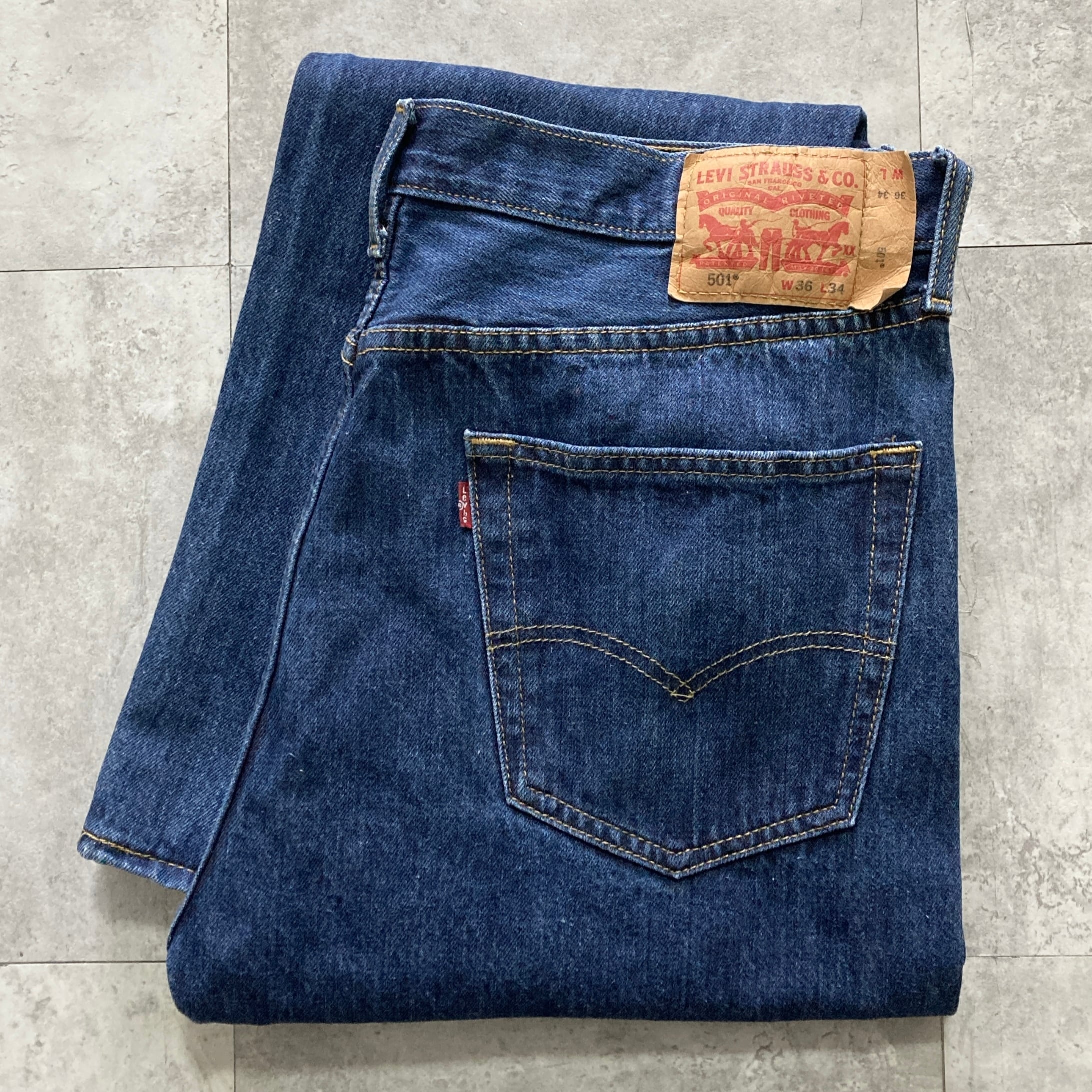 Levi's - 90年代 USA製 Levi's リーバイス 501 デニムパンツ ブルー