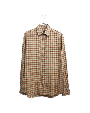 "PRADA" Check pattern shirt