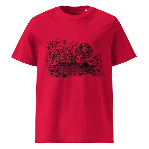 LION2011_bl(オーガニックコットン製Tシャツ/Organic cotton t-shirt Stanley/Stella STTU169)