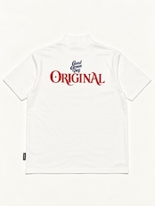 Good Green Day MOCK NECK WHITE