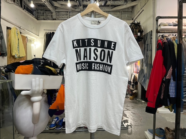 MAISON KITSUNE	TEE SHIRT KITSUNE 18 WHITE MEDIUM 63704