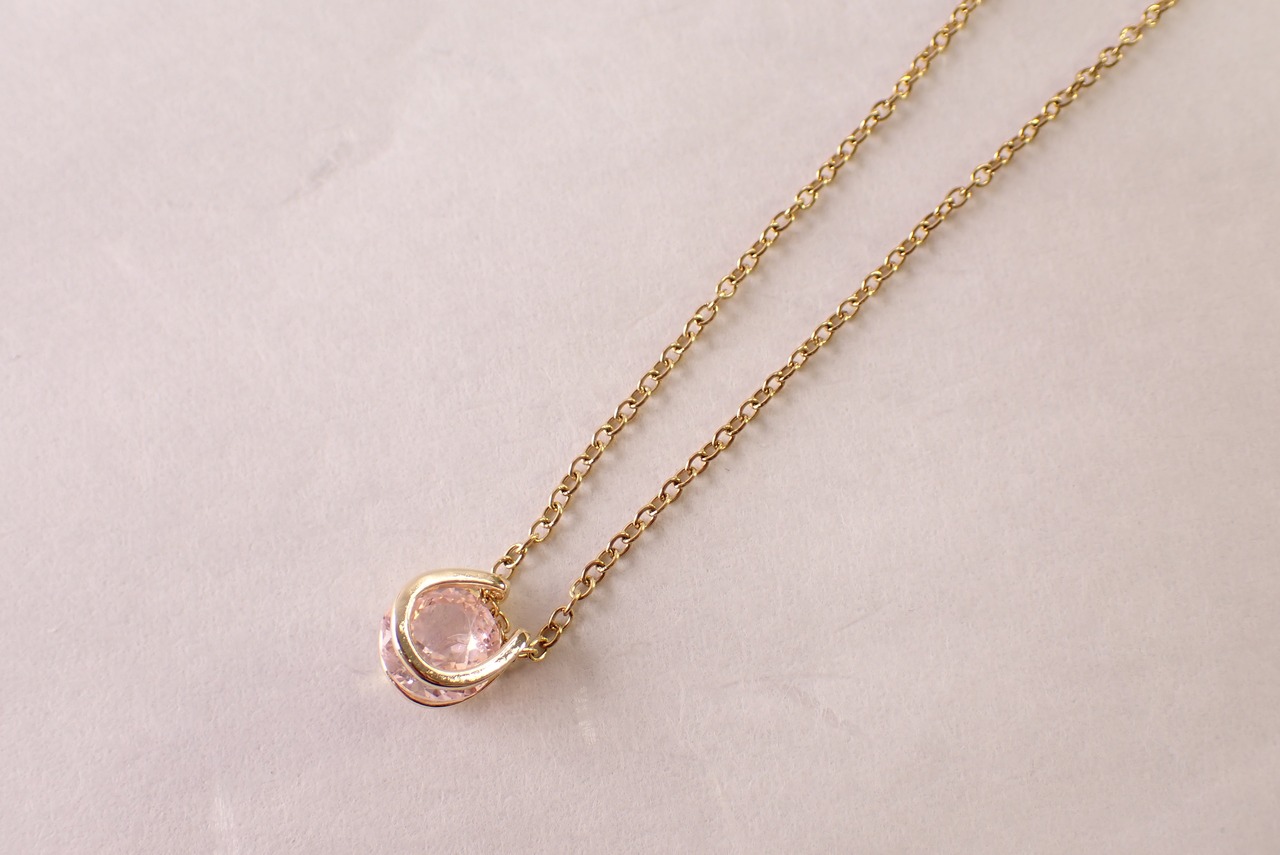 モルガナイトネックレス　2.29ct [D12‐182]