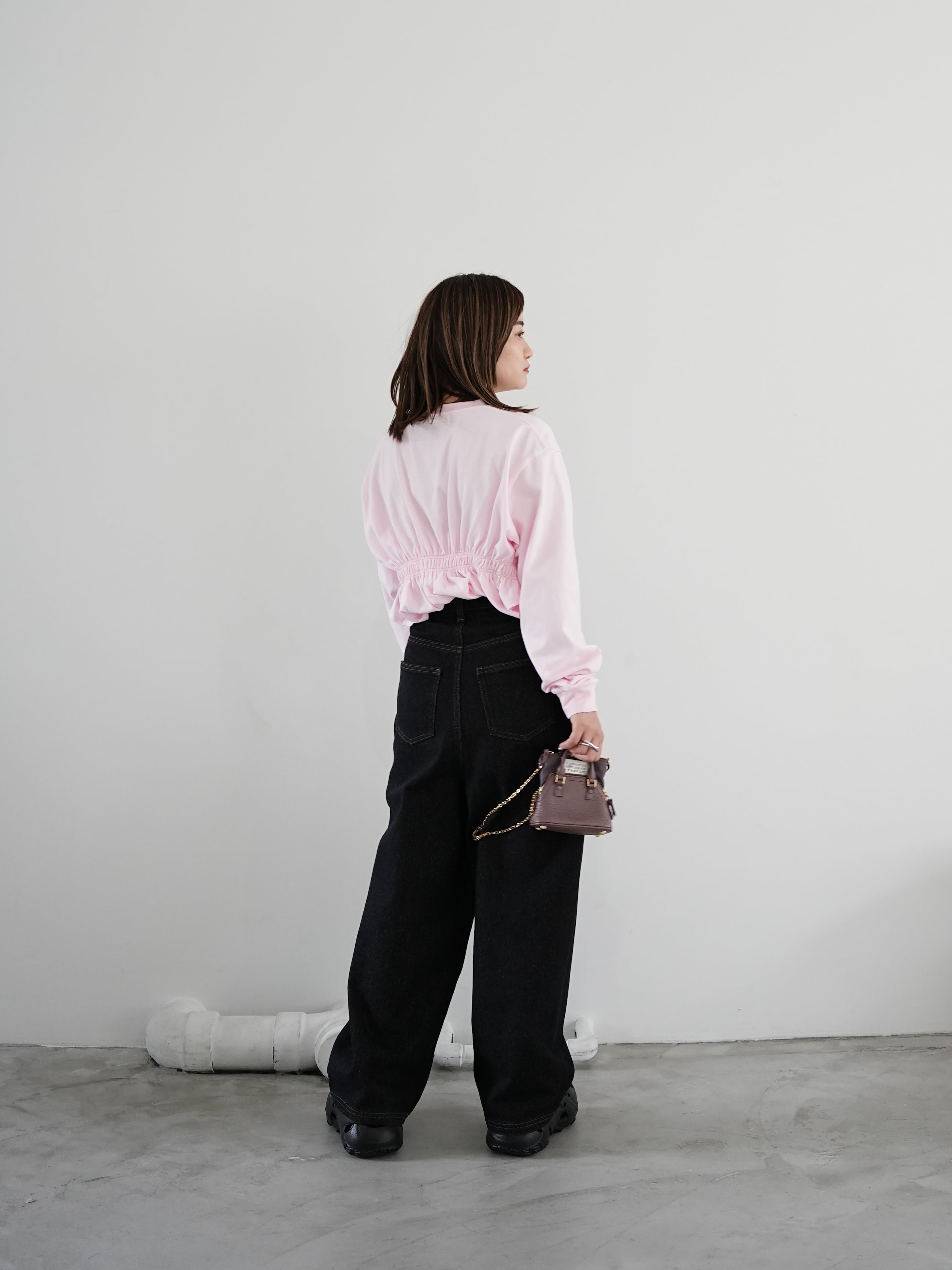 UNIVERSAL OVERALL×Katrin TOKYO】back shirring body suit | Katrin TOKYO
