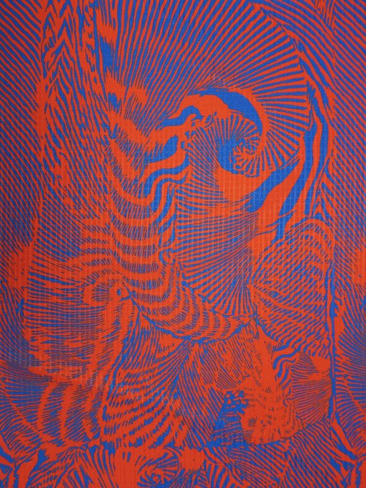 受注商品】Rumi Rockキモノ「ねじり縞」レッドブルー [A1577] | Rumi