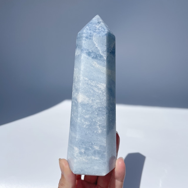 特大◇セレスタイト タワー01♡Celestite♡天然石・鉱物・パワーストーン