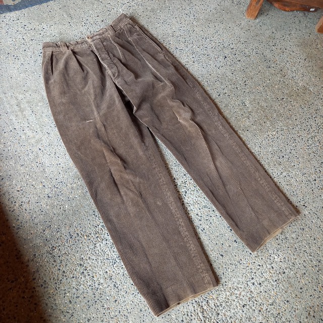 フランス製 太畝コーデュロイパンツ used [110033]