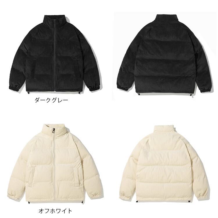 ★STAND COLLAR CORDUROY COTTON COAT　　　A0842