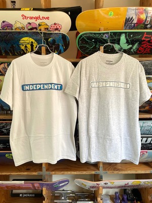 INDEPENDENT. BAR LOGO TEE