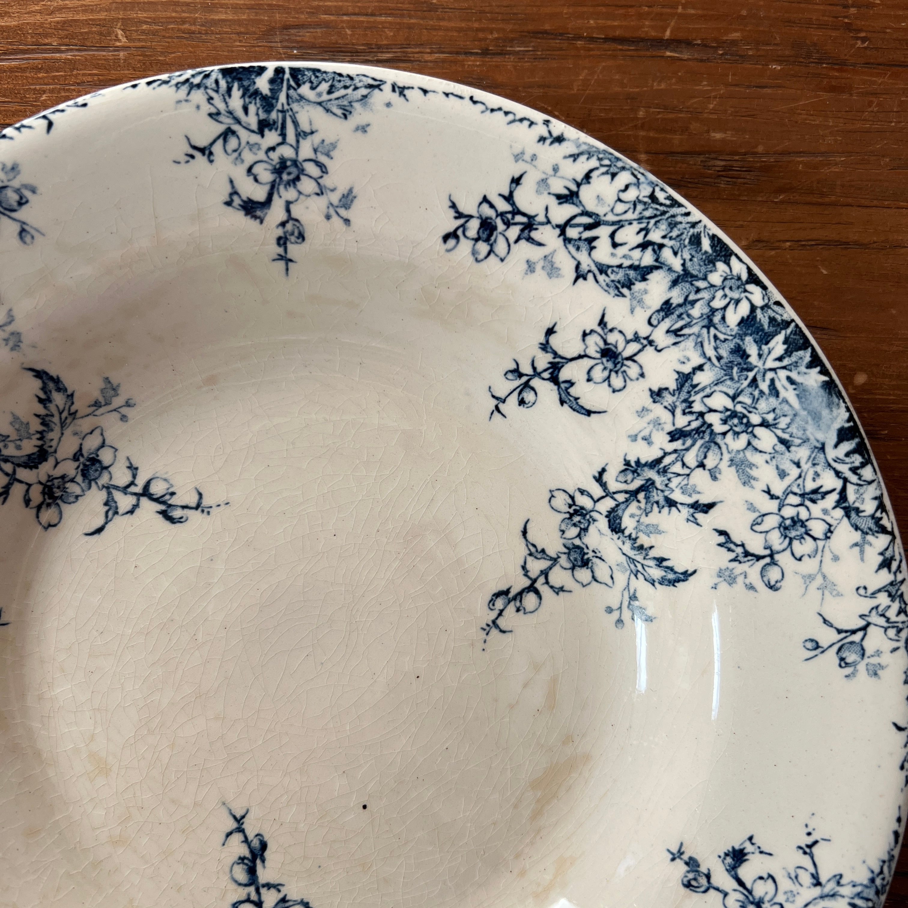 人気のジアン スープ皿（E） アンティークプレート フランスアンティーク