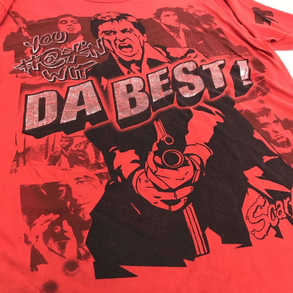 2XL着丈【アメリカ❗️】90s USA製　プリントロゴ半袖Tシャツ2XLビッグサイズ