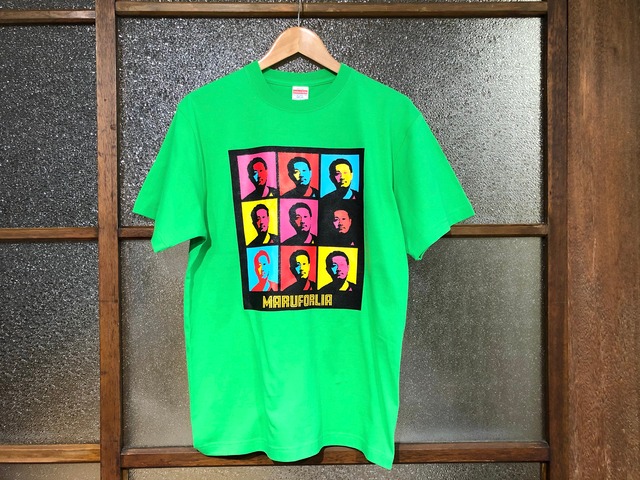 MARUFORLIA TEE ”表向きは非公認？実は公認ブー○Tシャツ？！”  (TAKAYA'S BRIGHT GREEN)