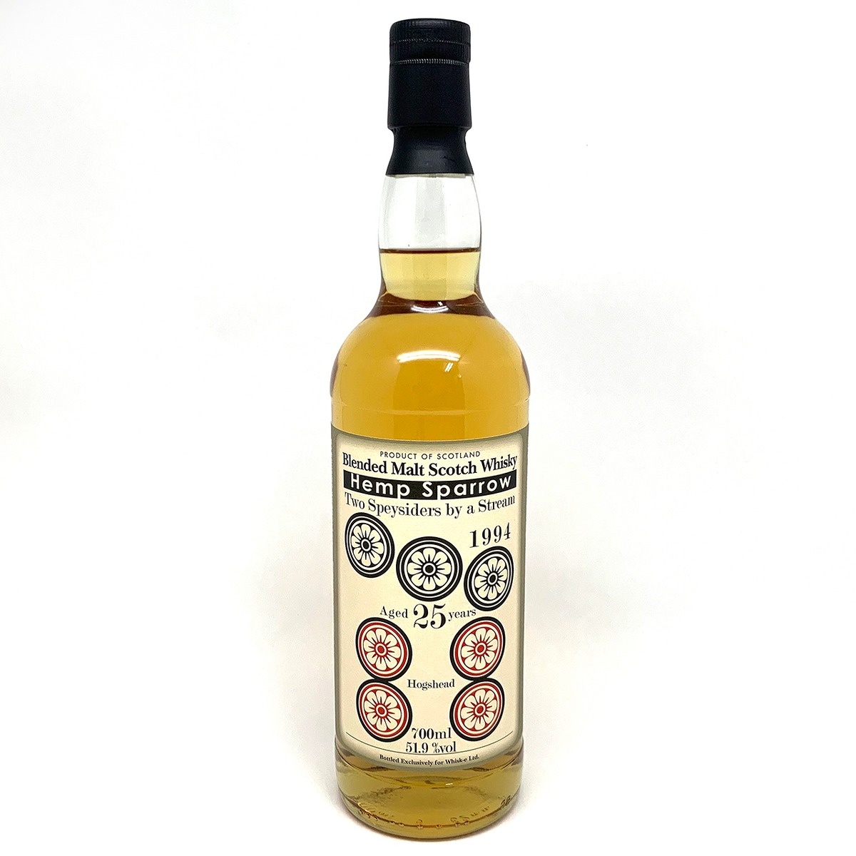 ヘンプスパロー 25年 トゥー スペイサイダーズ バイ ア ストリーム1994  
