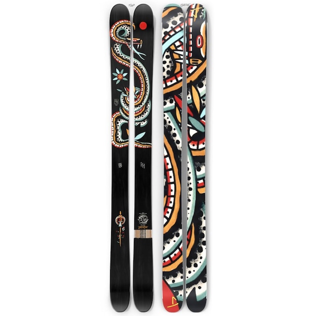 【入荷】J skis - バケーション 173cm「サーペンタイン」Henry Hablak x Jコラボ限定版スキー