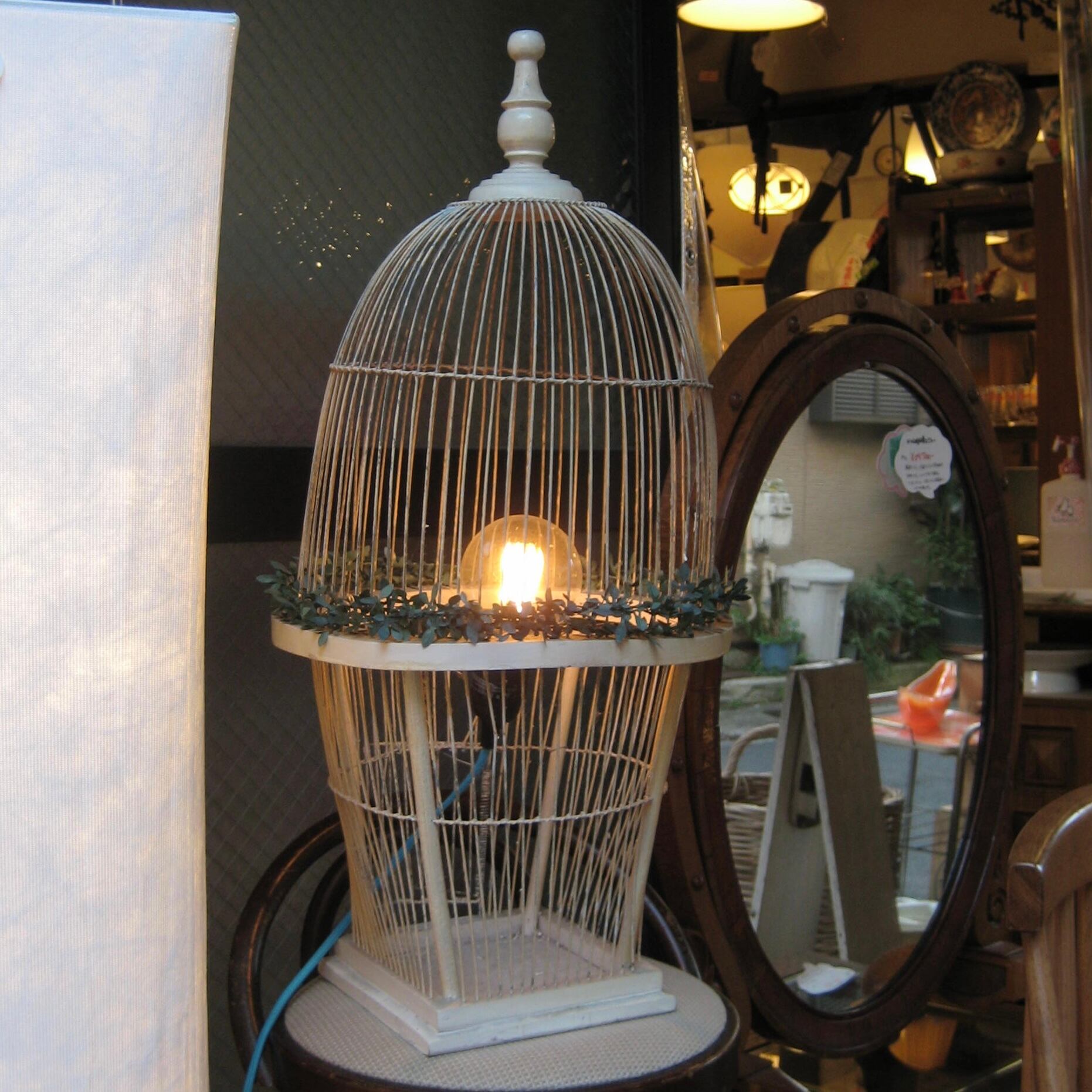 鳥籠ランプ | トリノス-torinoth- | 新宿区神楽坂のリサイクルショップ