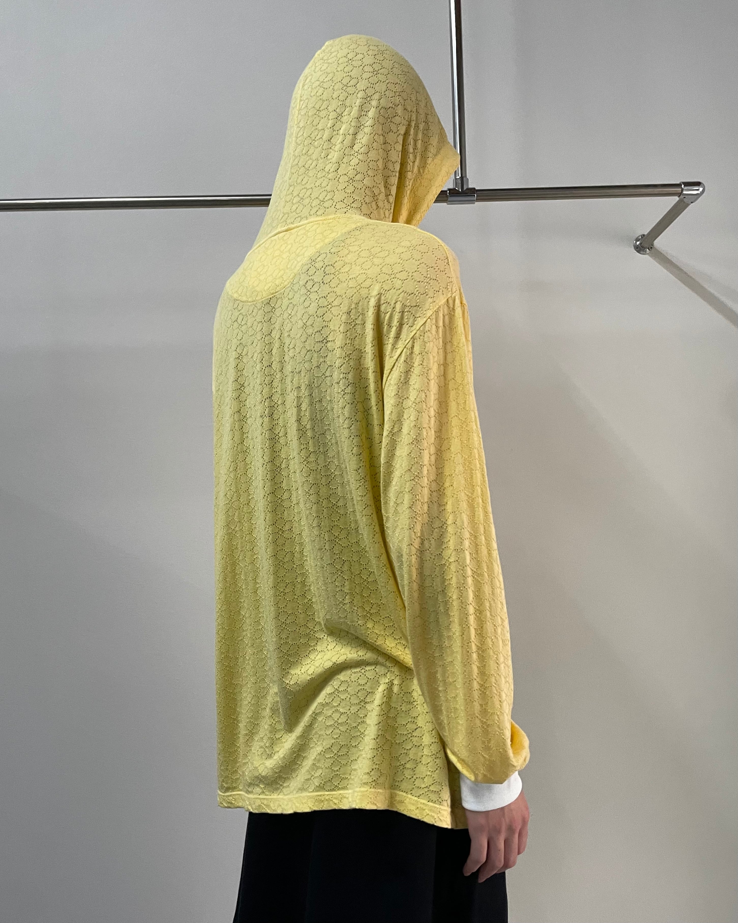 VIA PIAVE 33】LONG-SLEEVE DAISY HOOD | blendmarket