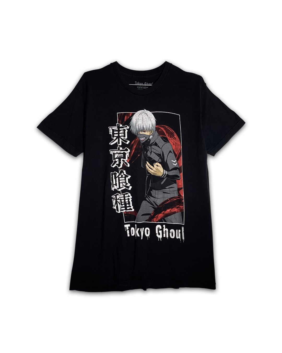 海外公式】東京喰種 トーキョーグール Tシャツ 金木研 アニメ 海外公式】東京喰種 トーキョーグール Tシャツ 金木研 アニメ