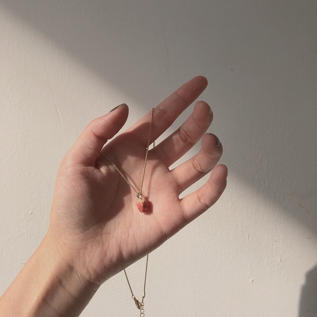 ネックレス チェーン ハートレッド レース 大人ガーリー スウィート キュート カジュアル ブラック・アイド・ピーズ71984251879