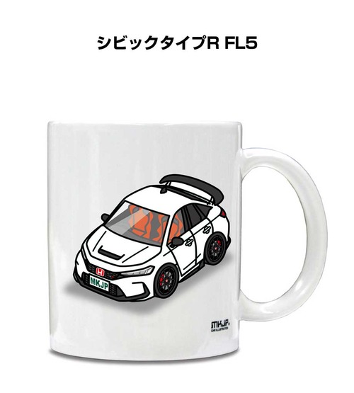 車種別ボディカラーが選べる マグカップ ホンダ シビックタイプR FL5