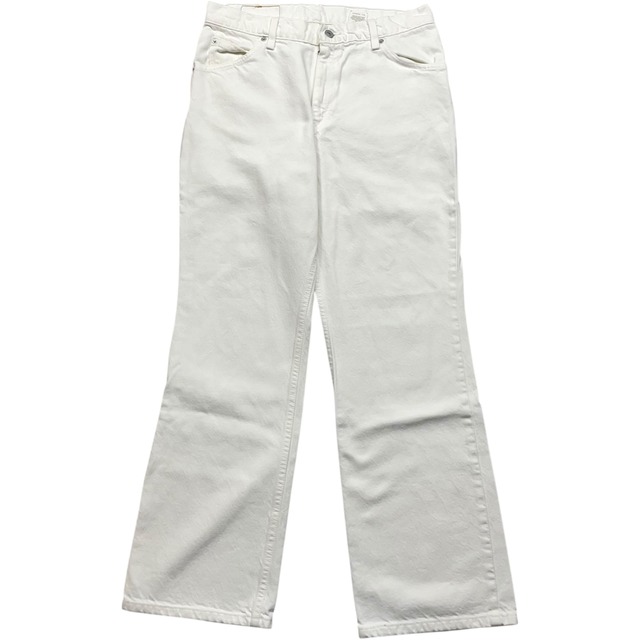 《実寸W31L28.5》 Levi's リーバイス917 USA製 デニムパンツ ホワイト no.9238