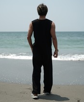 【#Re:room】COTTON KNIT RELAX WIDE PANTS［REK157］