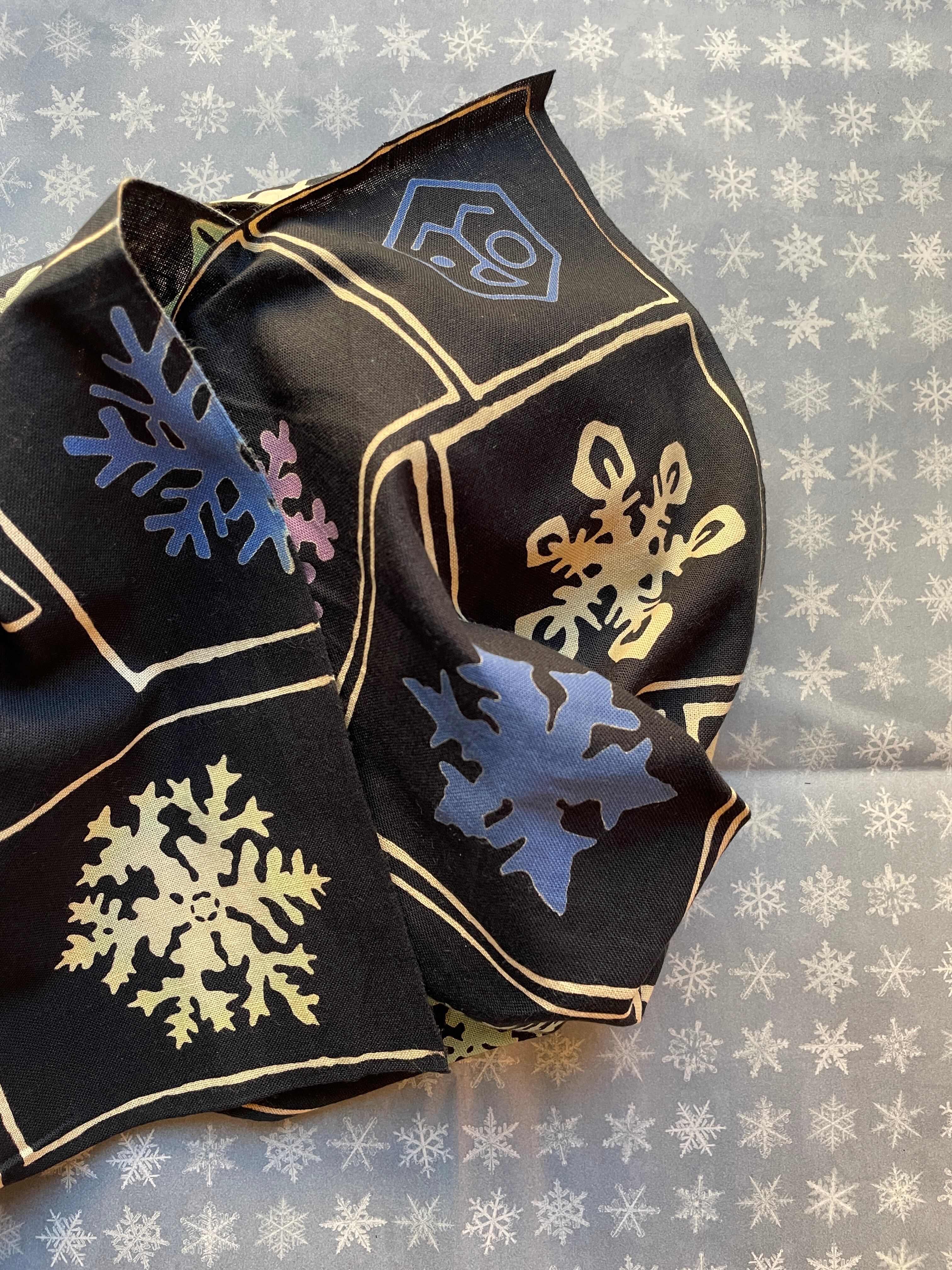 手ぬぐい 雪の結晶 | playonwords shop