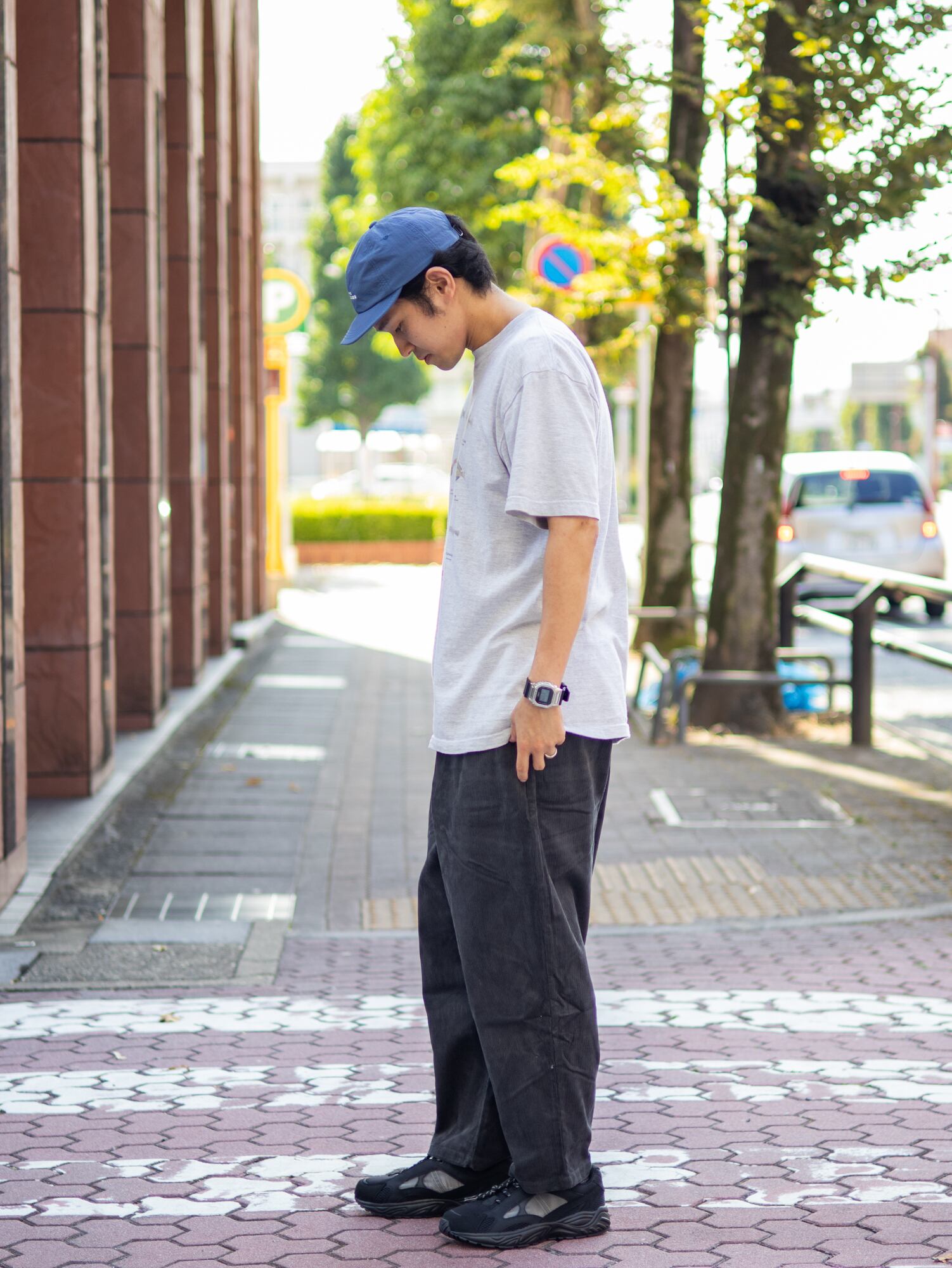 VOIRY SUNDAY PANTS-CORDUROY L-BROWN / VOIRY | PEPS