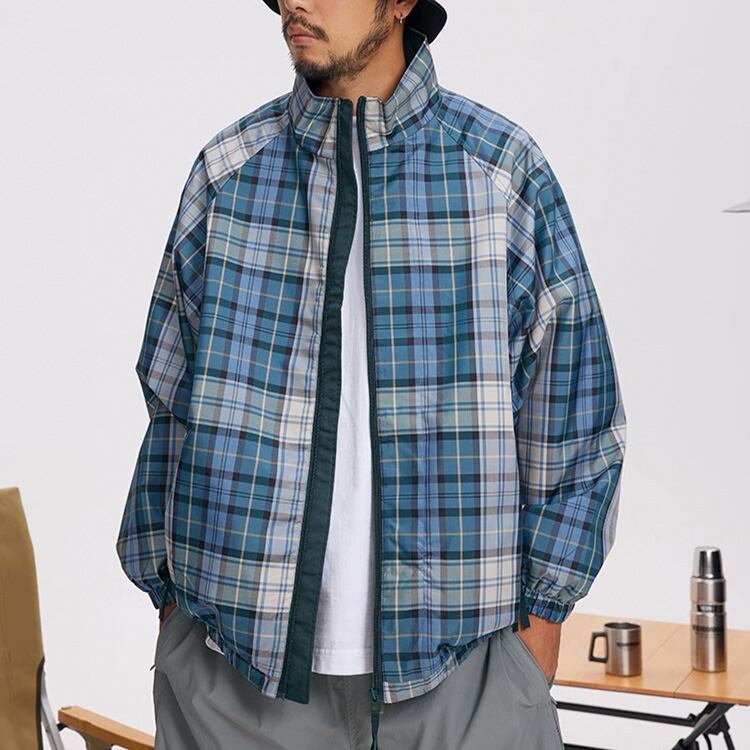 ★PLAID TOURING STAND JACKET　　　A0704