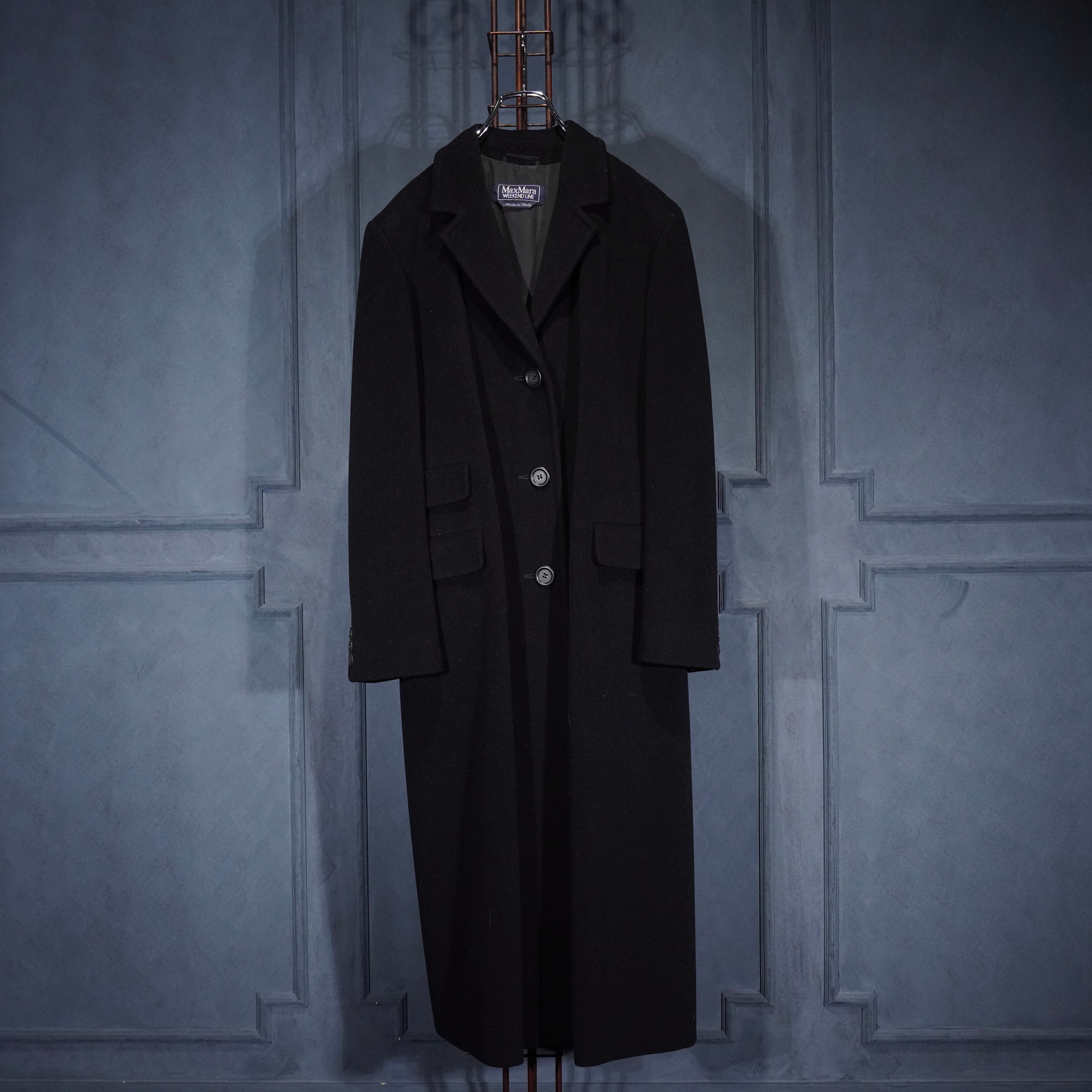 Max Mara WEEKEND LINE VIRGIN WOOL CHESTERFIELD COAT/マックスマーラ