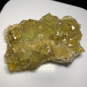 5.イエローフローライト原石クラスター