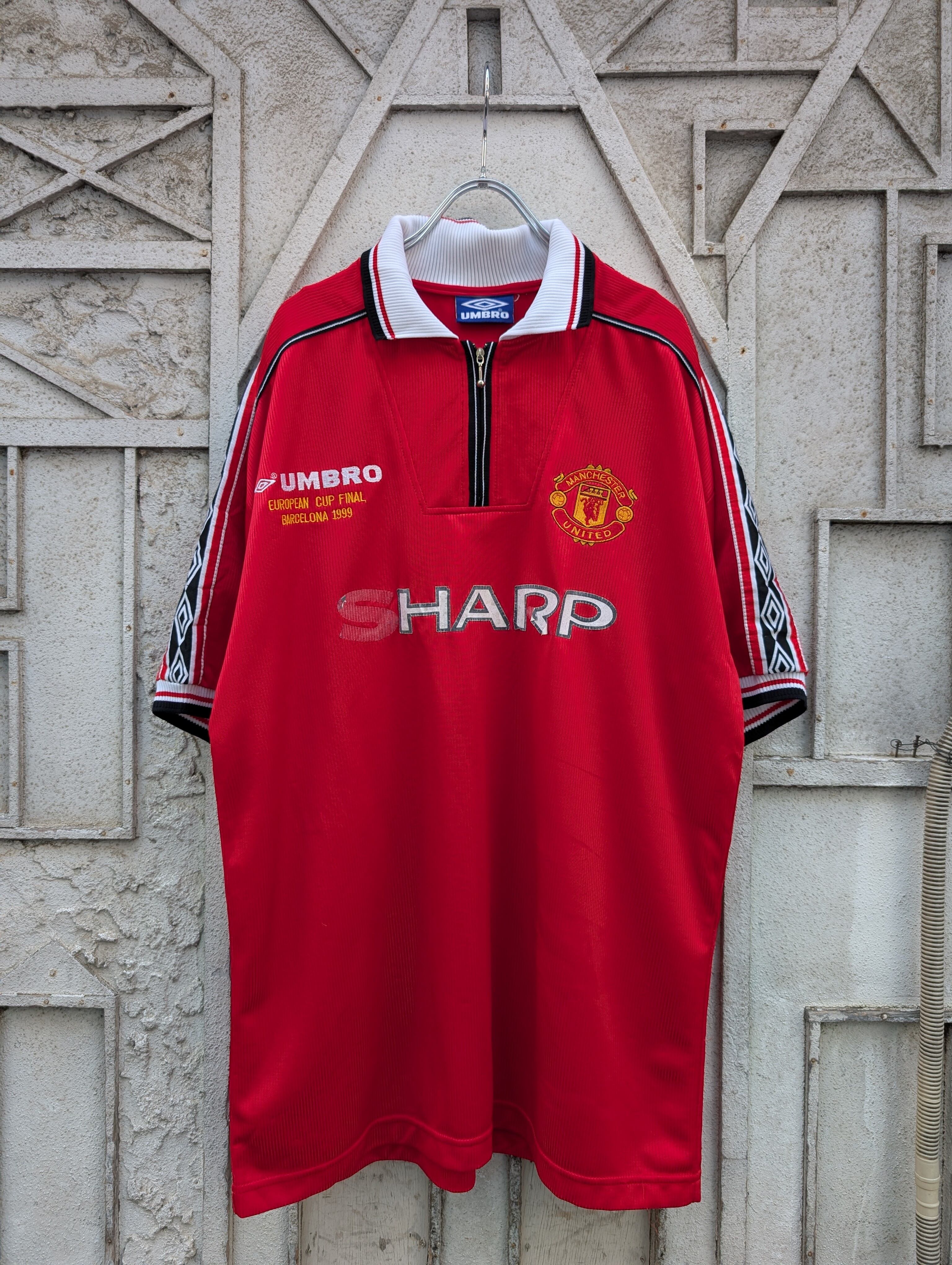 "UMBRO" game shirt / MANCHESTER UNITED