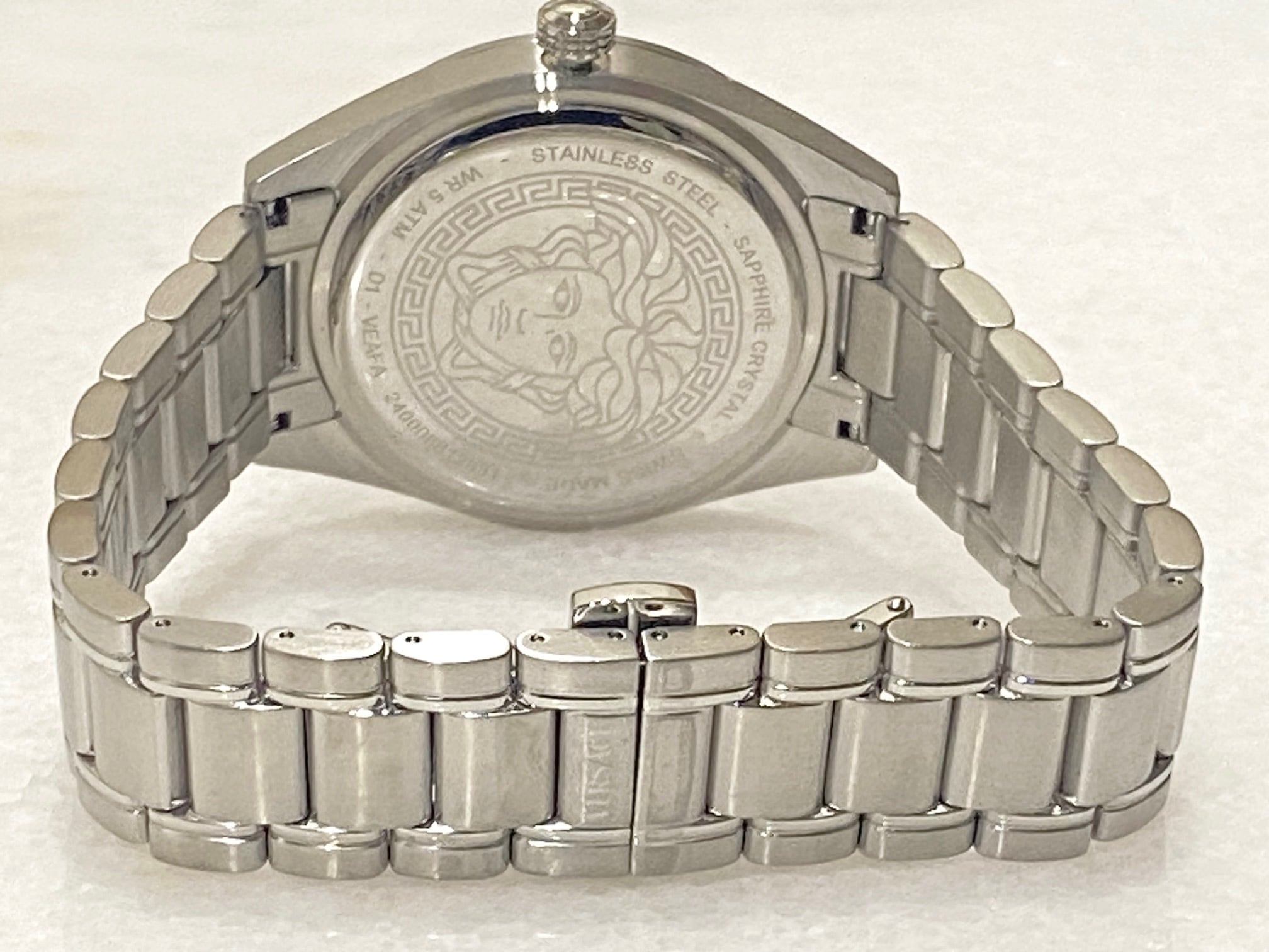 VERSACE ヴェルサーチェ メンズ 腕時計 VEAFA0424 V コード V-CODE