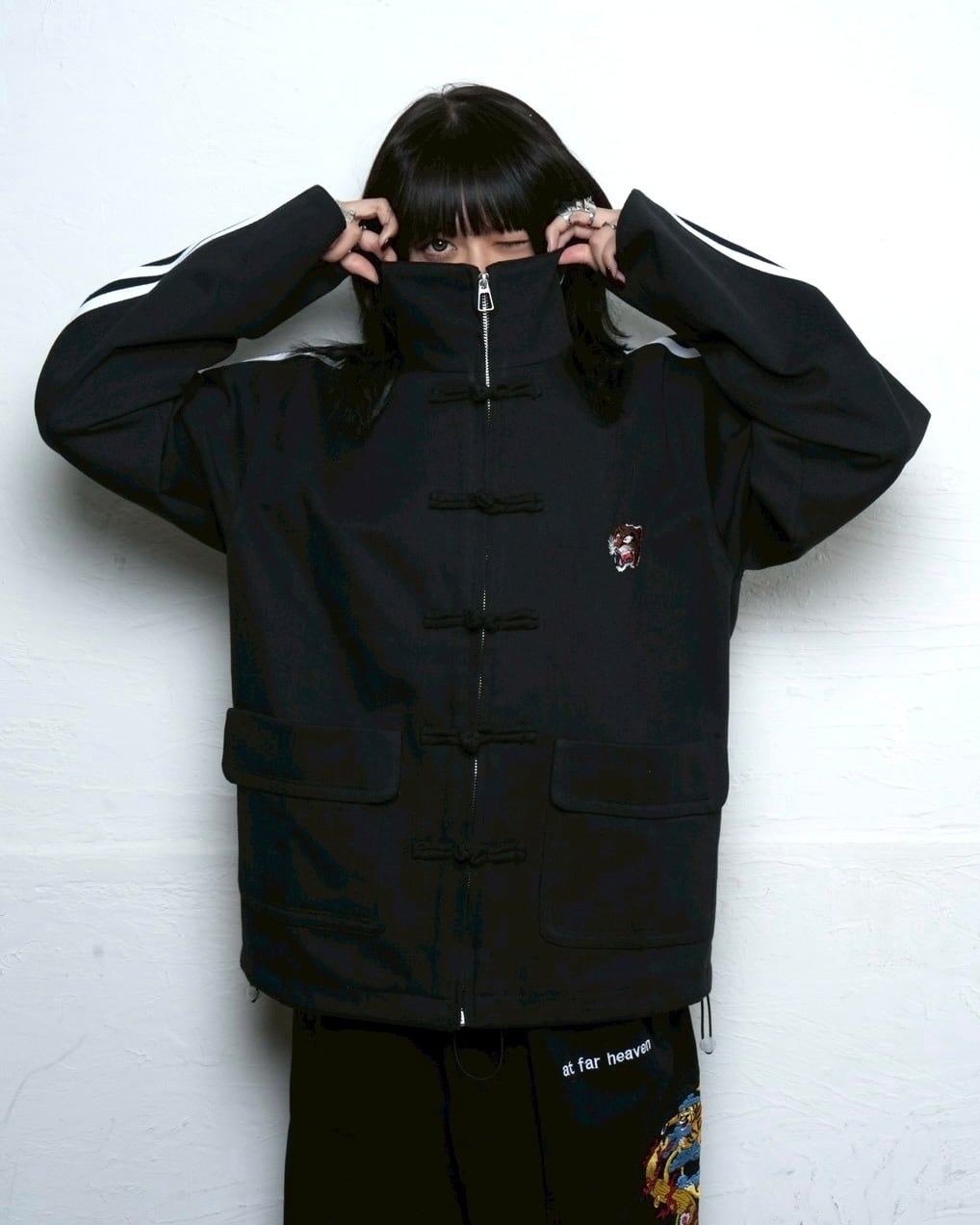 CHINA TRACK JACKET | チュウカタベタイ