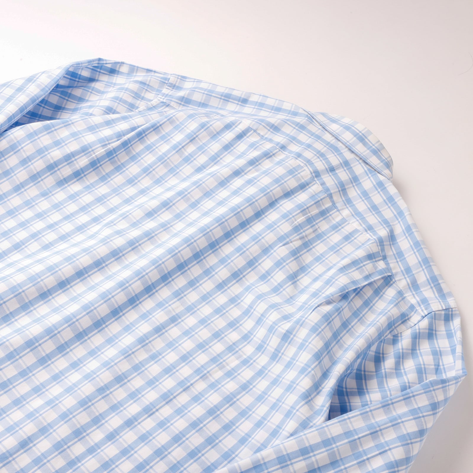 定価14万】HERMES special cotton check shirt made in France mint