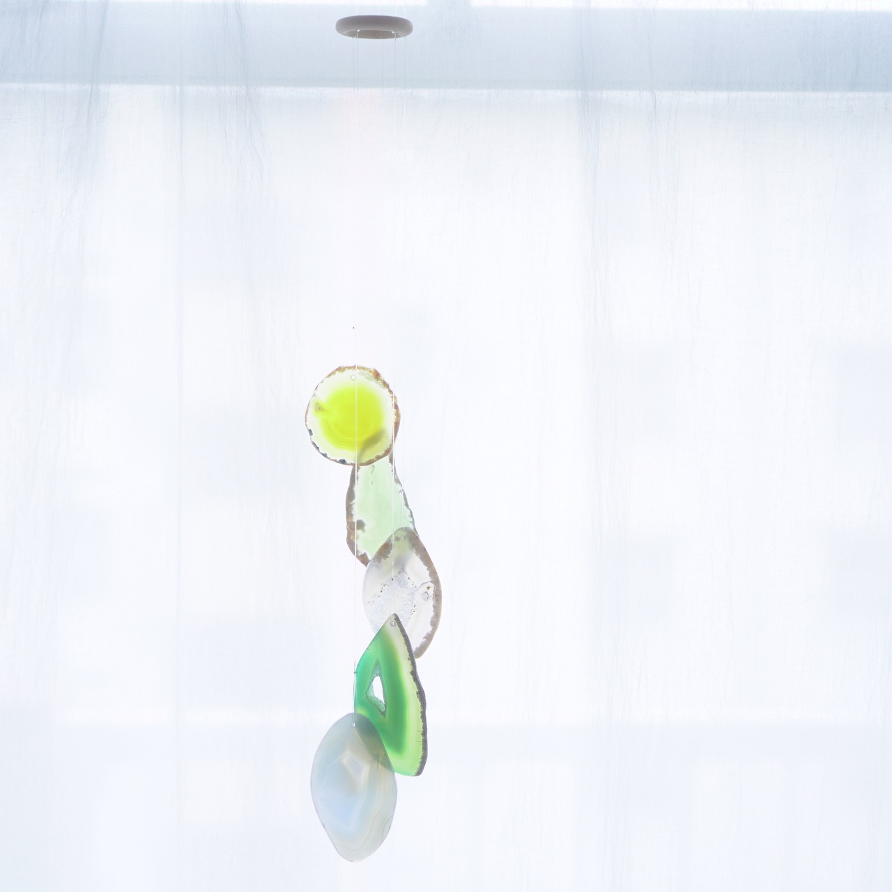 Spring Garden 07 - アゲートヒーリングチャイム / Agate Sun Catcher Wind Chime 688