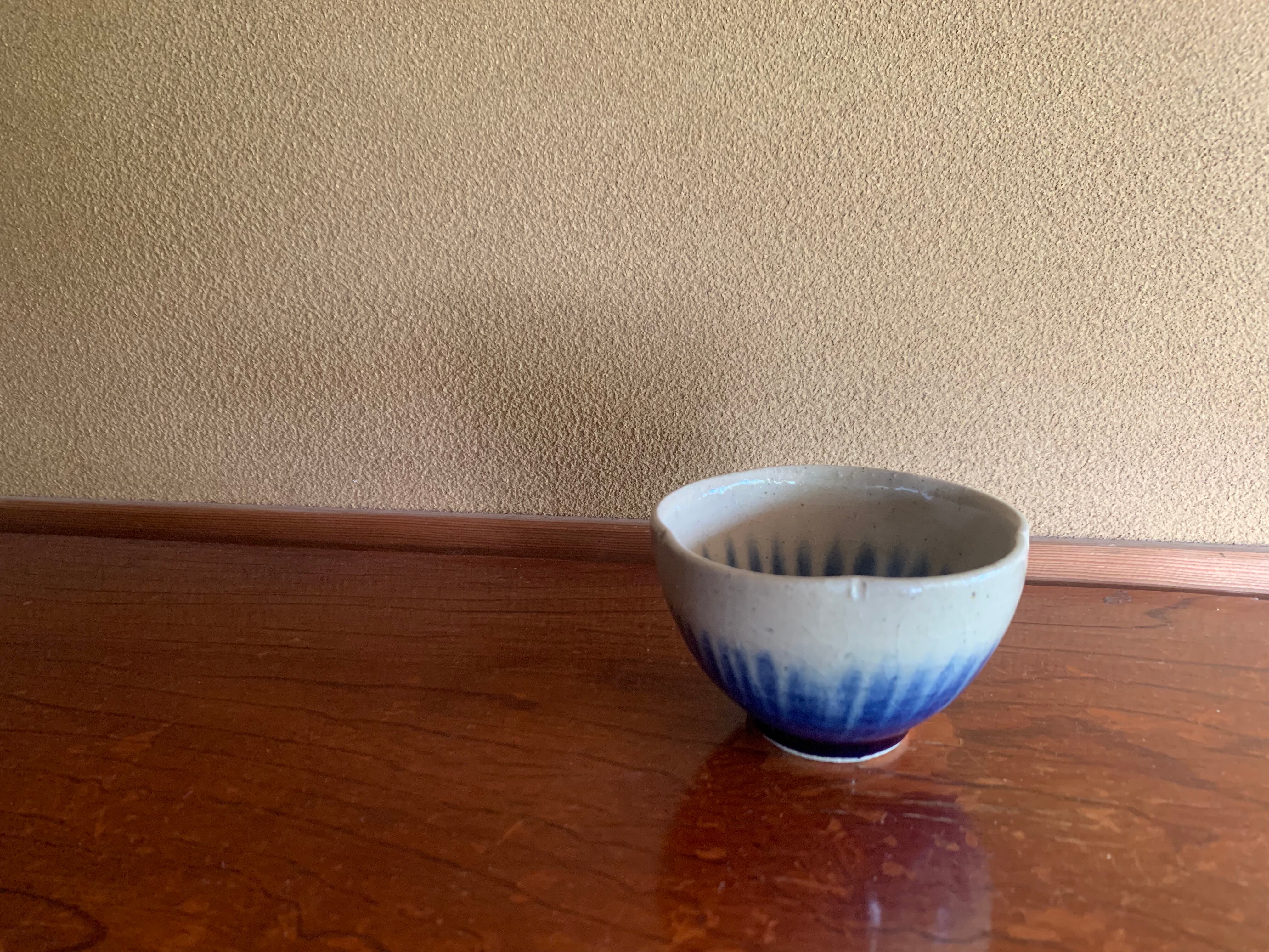 ことのはのうつわ|藍彩汲み出し湯呑