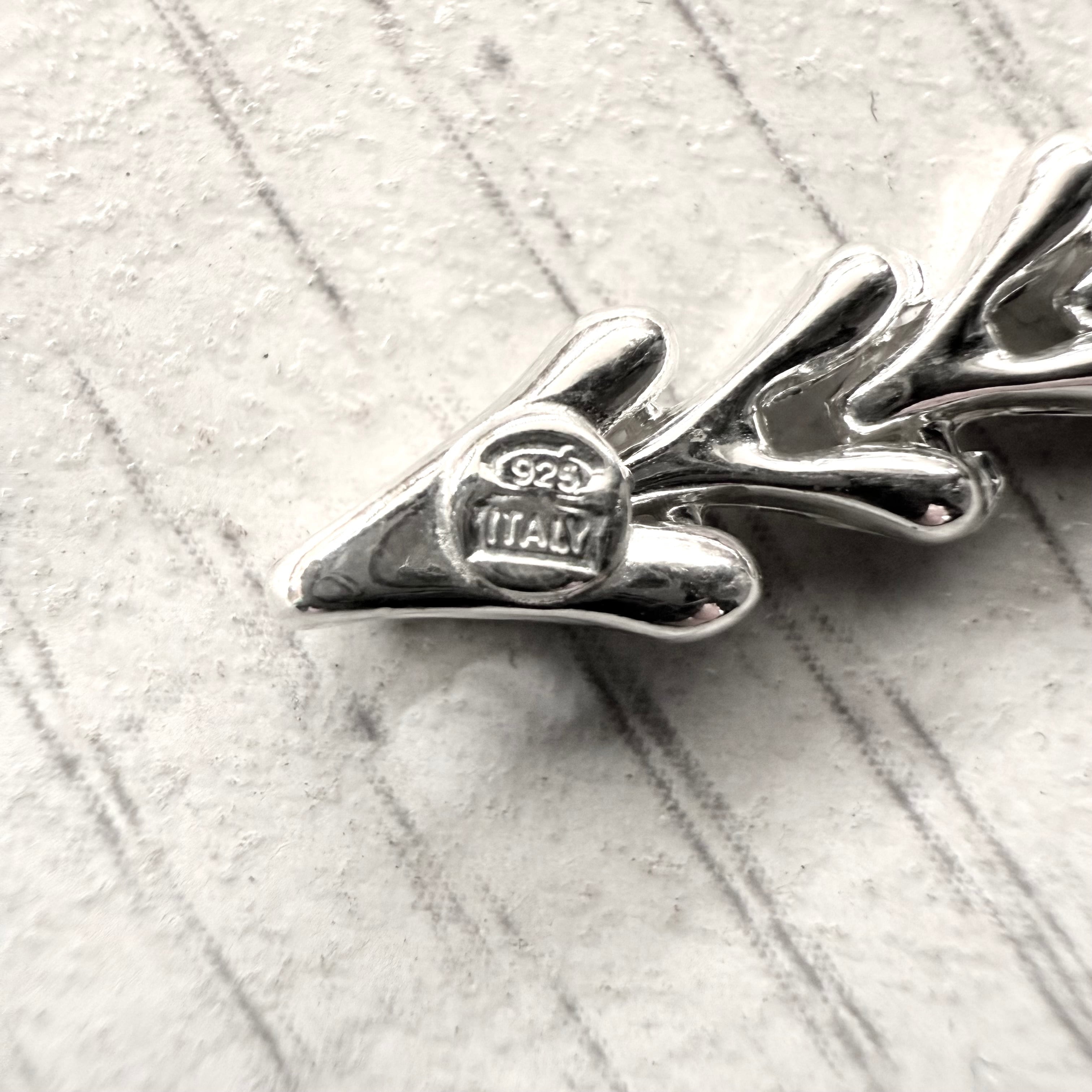 ITALY MADE HERRINGBONE BRACELET -SILVER925- ヘリンボーン