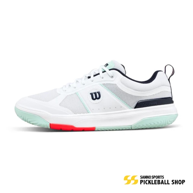 WILSON PICKLE PRO - White/Bay/Fiery Cora ピックルボールシューズ