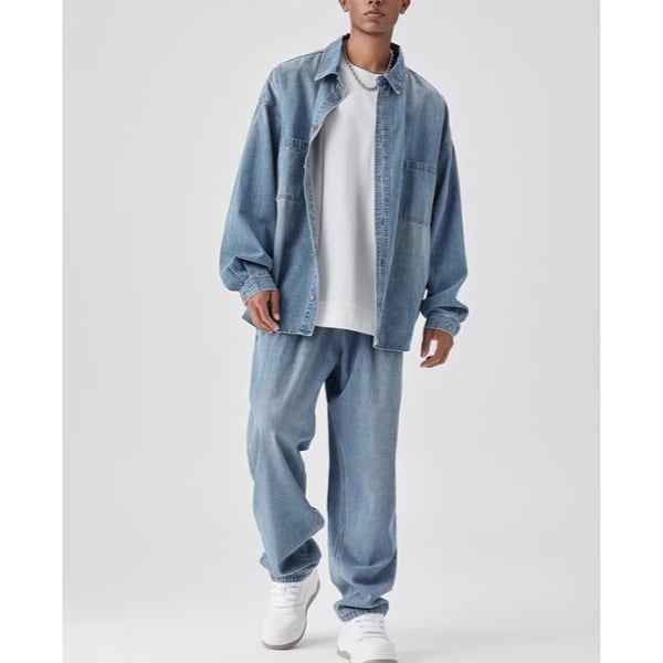 Front pocket design shirt P245