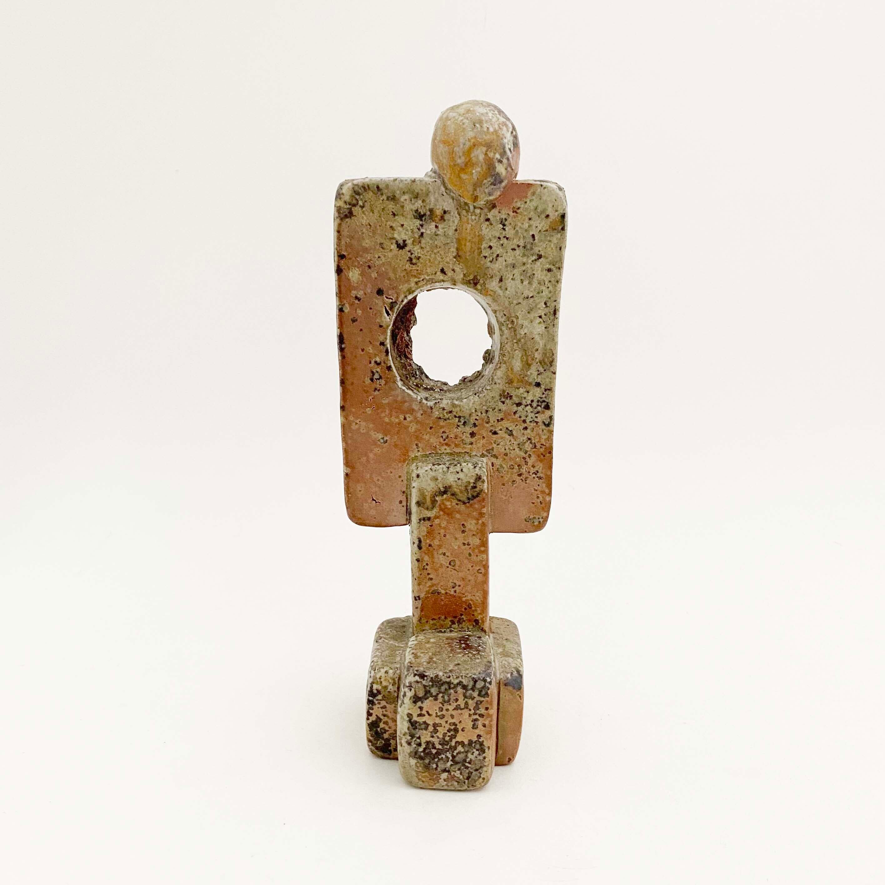 陶器のこけし陶片子（とうへんし）松島朝義作　No.17