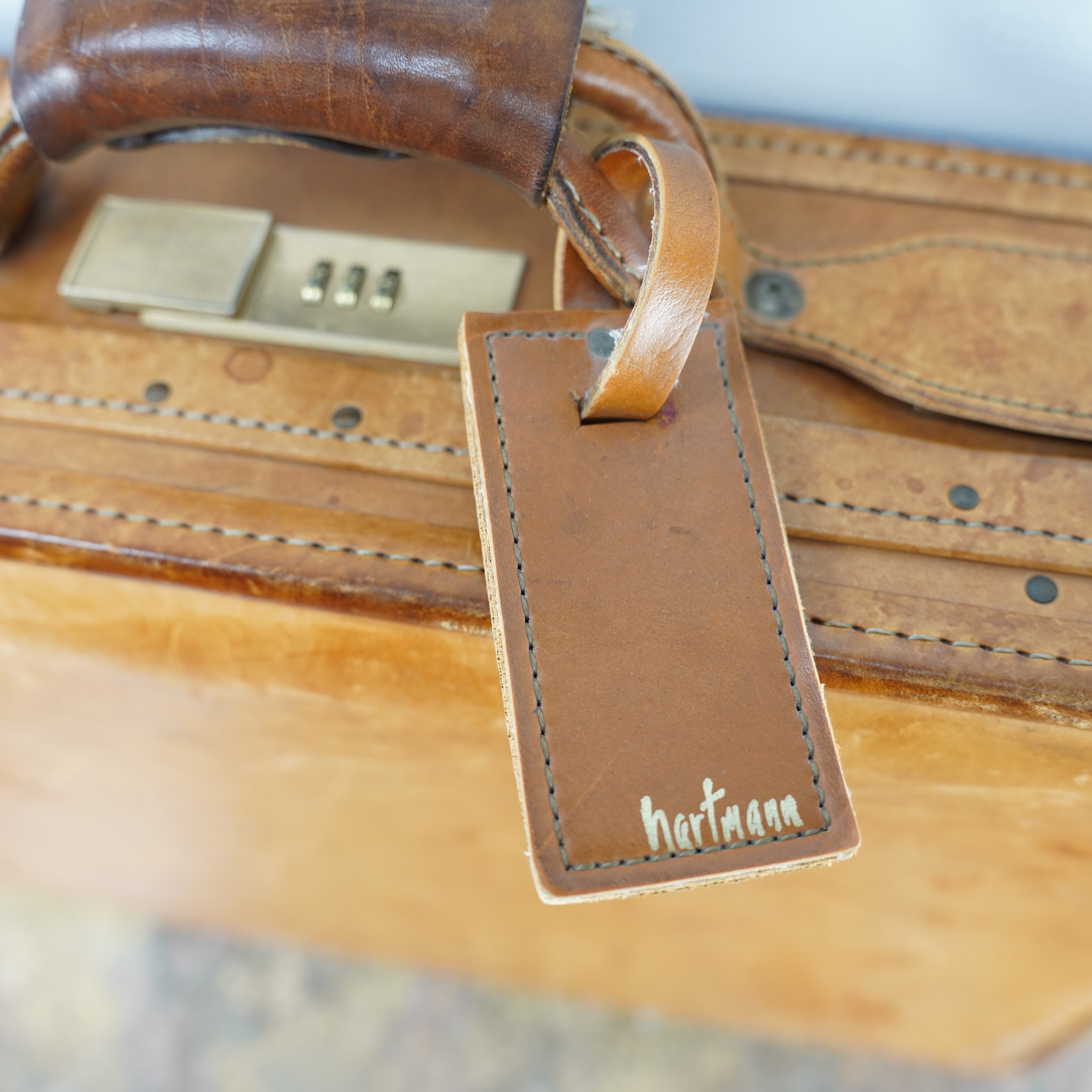 USA VINTAGE hartmann luggage LEATHER BUSINESS BAG/アメリカ古着