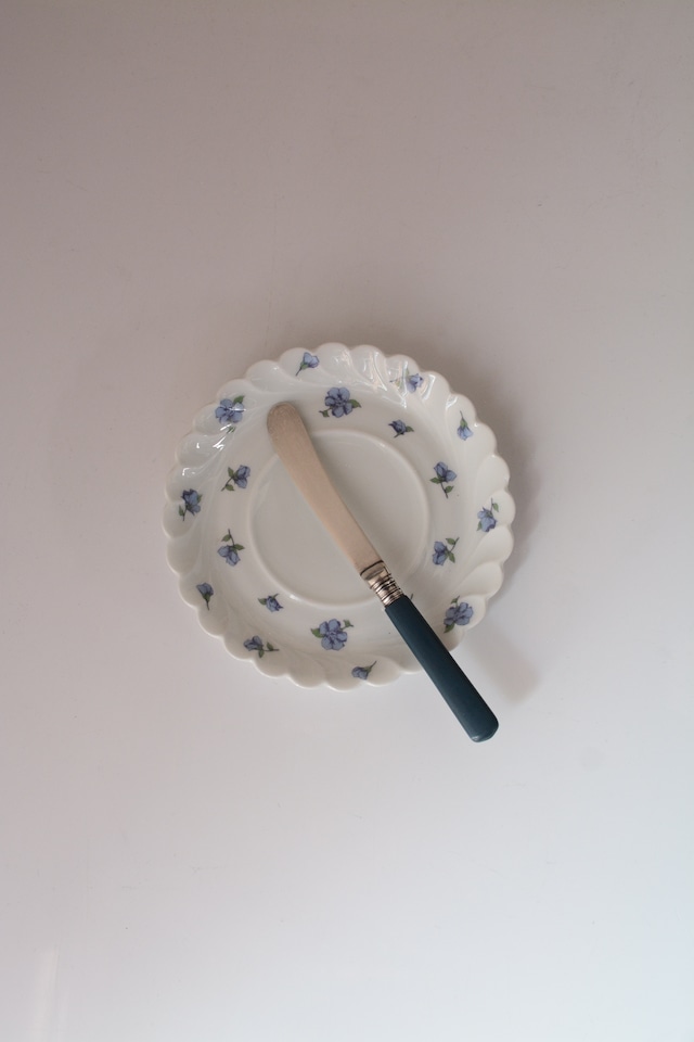vintage saucer Limoges Petite Fleur Ⅱ