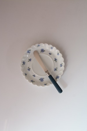vintage saucer Limoges Petite Fleur Ⅱ