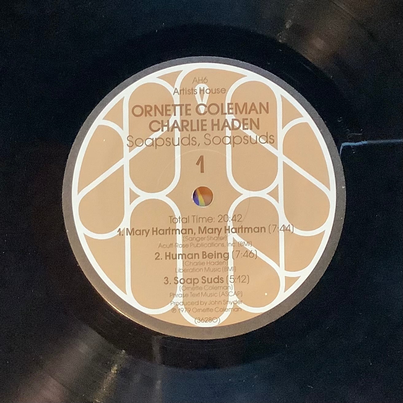 ORNETTE COLEMAN / CHARLIE HADEN / SOAPSUDS, SOAPSUDS | Plastic