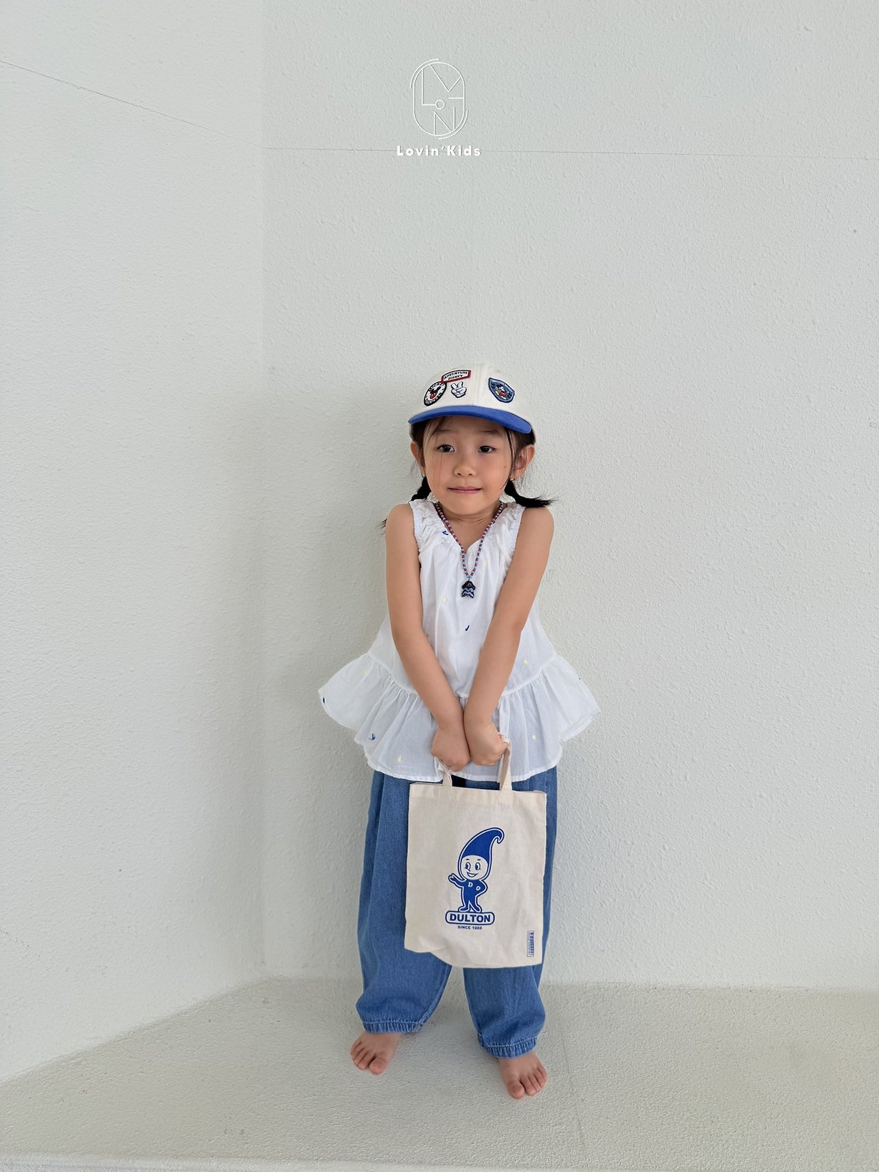 [Lovin' Kids] Heart Blouse / [러빈] 하트땡블라우스