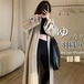 ニットカーディガン レディース ロングカーディガン 長袖 前開き 羽織り 厚手 ロングアウター シンプル コート カジュアル 体型カバー 可愛い お洒落 レトロ 秋