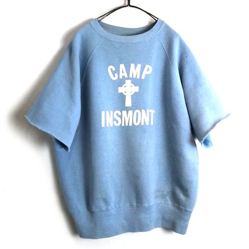 Vintage Cut off S / S College Sweat Shirt [1970s] Vintage Cut off Sleeve Vintage Sweat Shirt