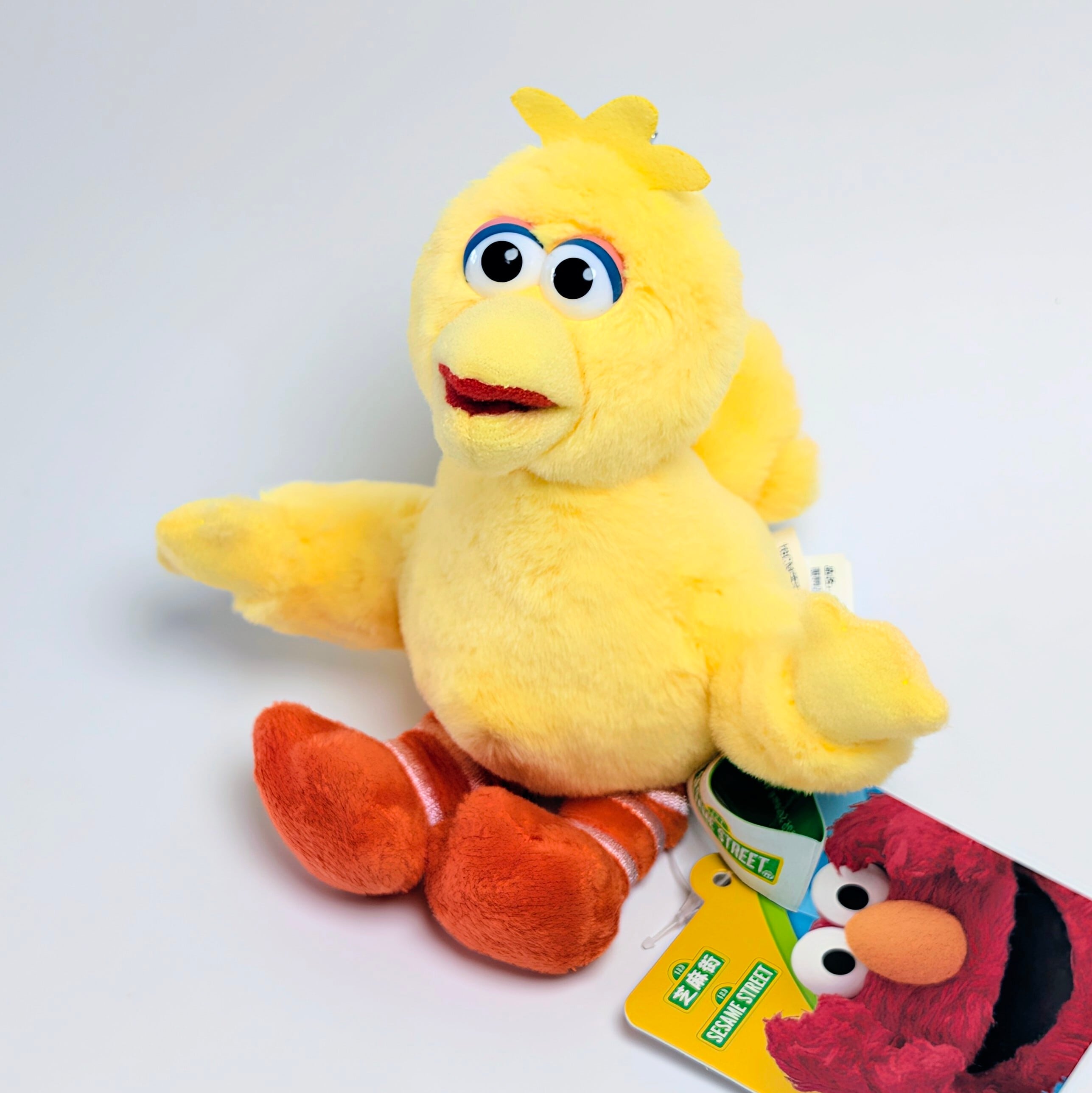✨️肌触り良すぎて…(。-ω-)zzz…(。゚ω゚) ハッ!✨️☆【 SESAME STREET( セサミストリート ) 】 ビッグバード / ぬいぐるみキーホルダー / プラッシュキーホルダー / マスコット 〚アメリカン雑貨 アメトイ〛