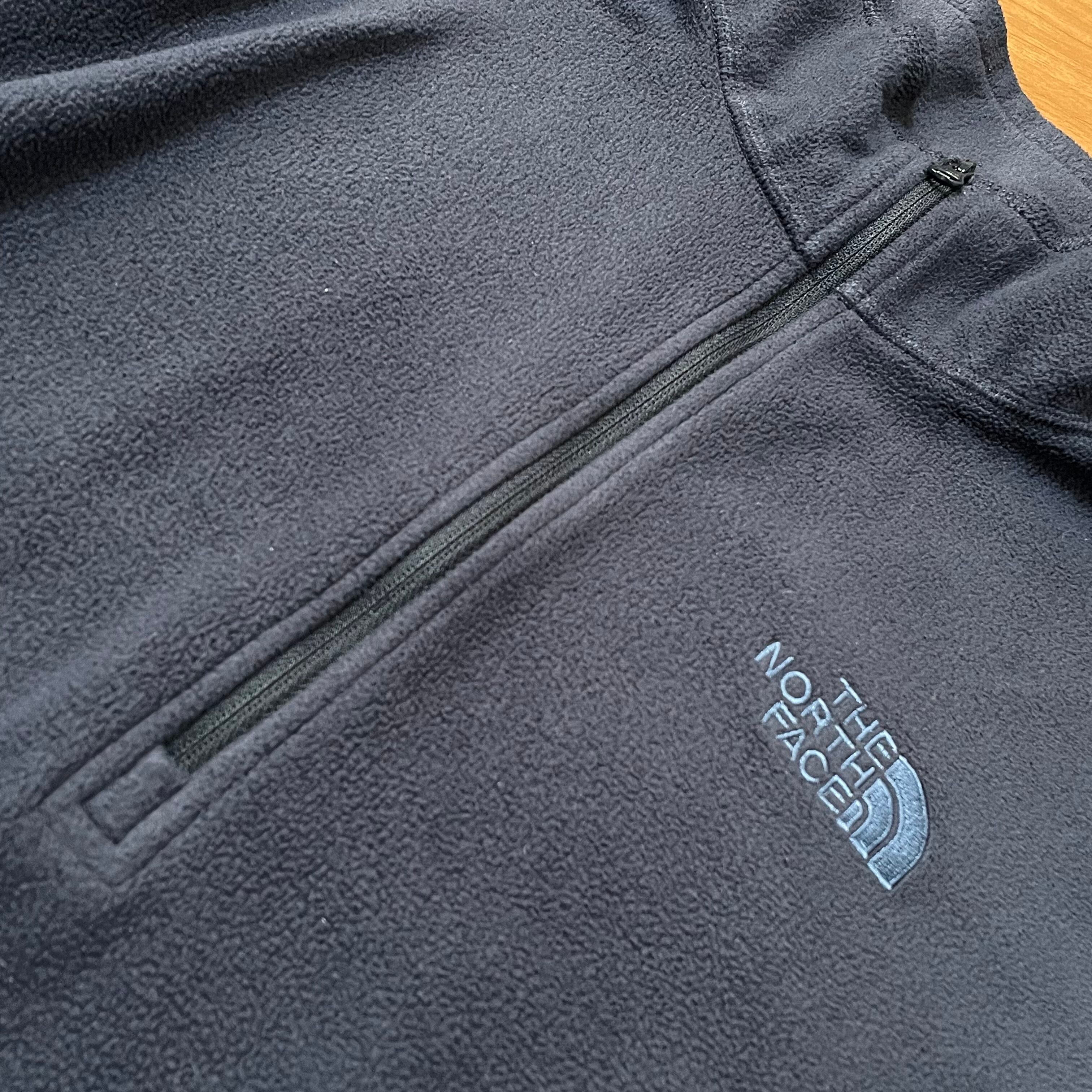 THE NORTH FACE】フリースジャケット ハーフジップ ワンポイントロゴ