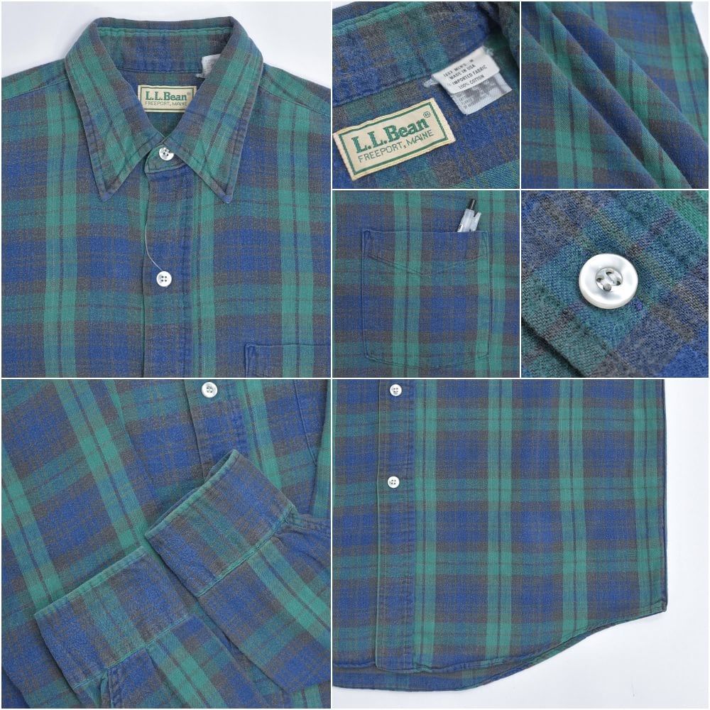 70~80s アメリカ製 L.L.Bean タータンチェック ライト 70~80s アメリカ製 L.L.Bean タータンチェック ライト