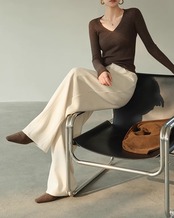 Wide straight Pants N1005